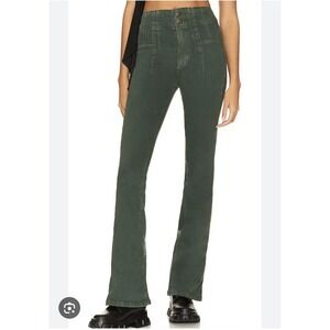 Free people jayde cord high waisted flare jeans size 26